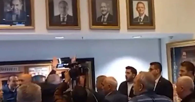 CHP Genel Merkezi’nde ‘fotoğraf’ gerilimi! Sözcü Gazetesi