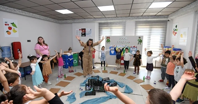 Osmangazi Belediyesi çocuklara çevre bilinci kazandırıyor Osmangazi de çocuklara Gelecek İçin Harekete Geç çağrısı Bursa Haberleri