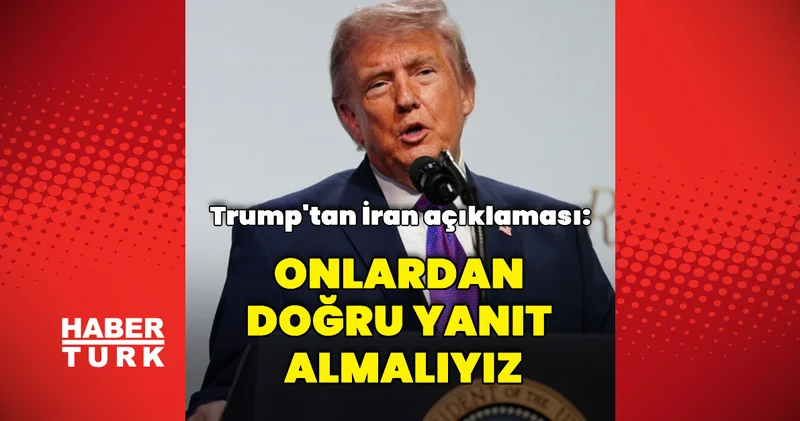 Onlardan doğru yanıt almalıyız Dış Haberler