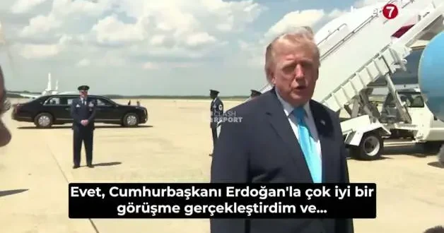 Donald Trump tan Cumhurbaşkanı Erdoğan a övgü dolu sözler