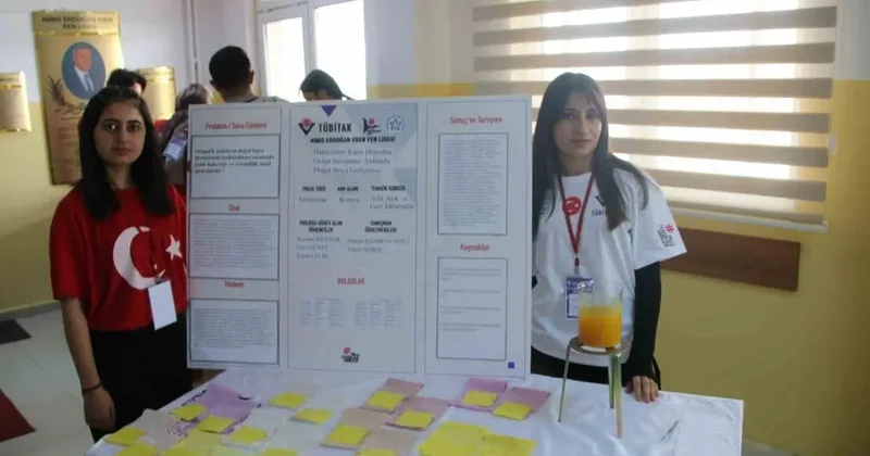 Gençlerin bilimsel projeleri görücüye çıktı