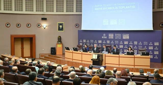 BTSO mayıs ayı meclis toplantısı gerçekleştirildi BTSO Yönetim Kurulu Başkan Yardımcısı İsmail Kuş: Bursa mızı daha yenilikçi ve rekabetçi bir merkez haline getirmek istiyoruz Bursa Haberleri