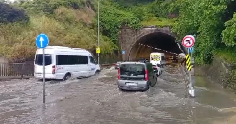 Maltepe de Tüneli Su Bastı