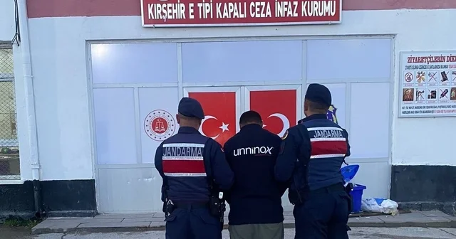 Kırşehir de hakkında 4 yıl hapis cezası bulunan firari yakalandı Kırşehir Haberleri