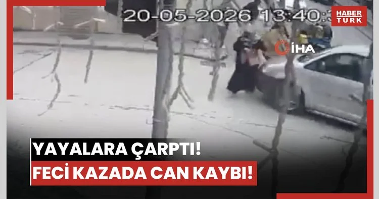 Yayalara çarptı! Feci kazada can kaybı!