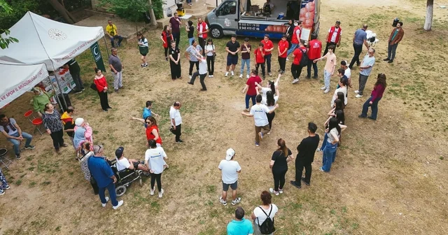 Özel bireyler ve aileleri doğada gönüllerince eğlendi Aydın Haberleri