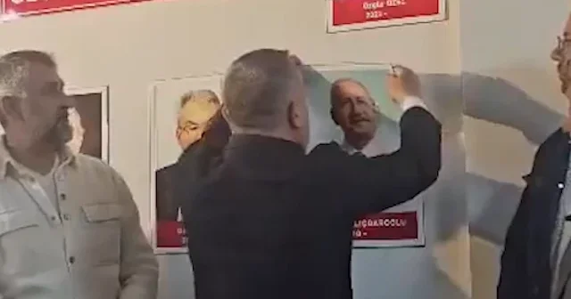 CHP’de Mutlak Butlan depremi: Akçakoca İlçe Başkanı Kılıçdaroğlu’nun fotoğrafını duvardan indirdi VİDEO İZLE