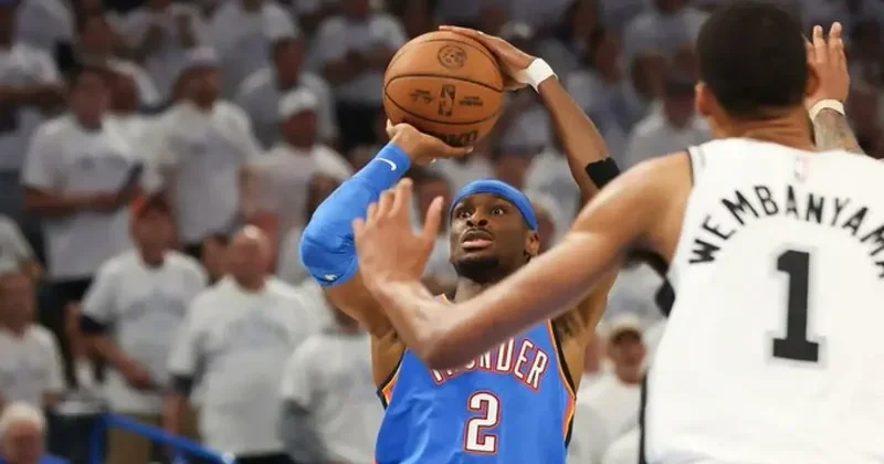Oklahoma City Thunder, Batı Konferansı finalinde seriyi eşitledi