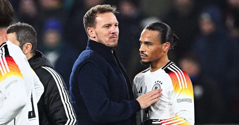 Almanya Milli Takımı Teknik Direktörü Julian Nagelsmann dan Leroy Sane açıklaması!