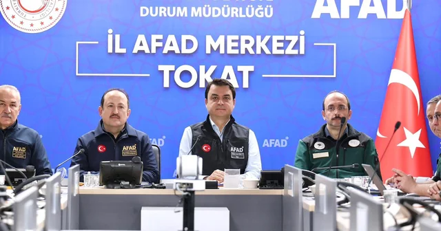 AFAD Başkan Pehlivan: 4 binin üzerinde hanenin tahliyesi gerçekleştirildi Tokat Haberleri