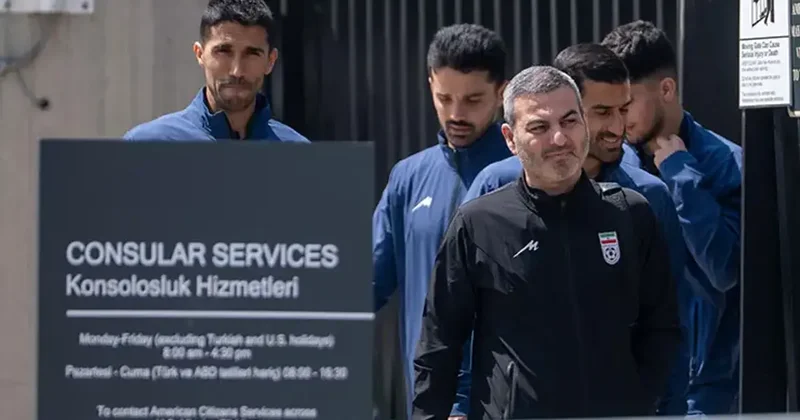 İran Milli Futbol Takımı, Dünya Kupası için ABD nin Ankara Büyükelçiliği ne vize başvurusu yaptı