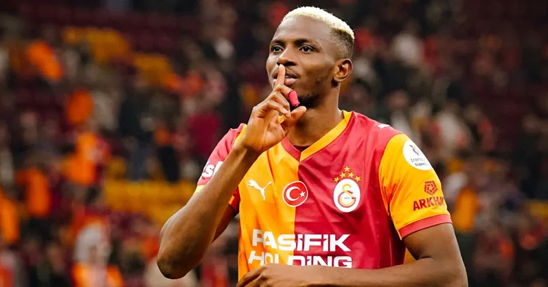 Victor Osimhen Galatasaray ın şampiyonluğunda başrol oynadı!