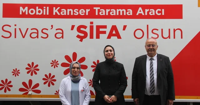Mobil kanser tarama aracı Zara da Sivas Haberleri