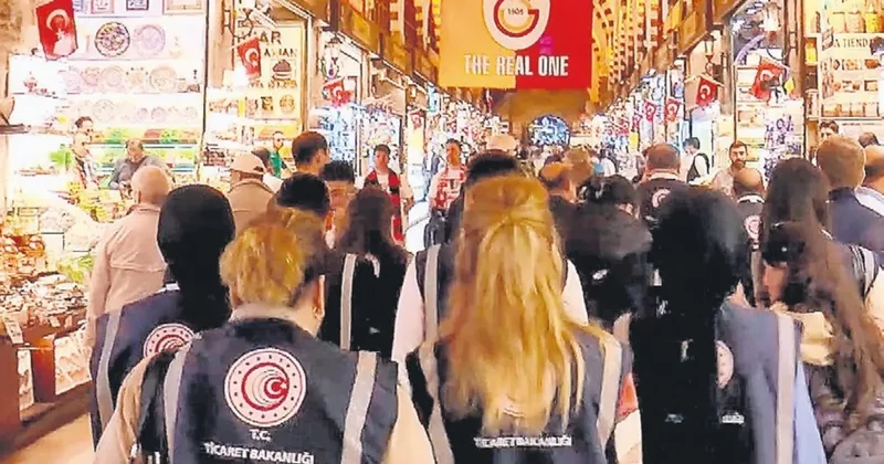 Mısır Çarşısı’nda bayram denetimi