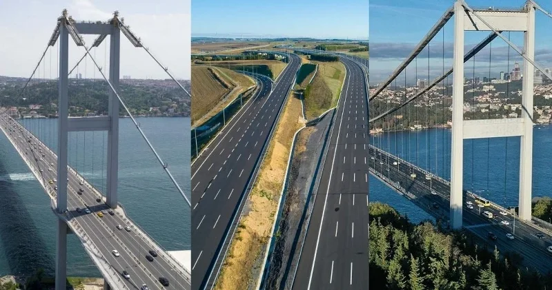 Kurban Bayramı dolayısıyla KGM nin sorumluluğundaki köprü ve otoyollardan ücret alınmayacak Aktüel Haberleri