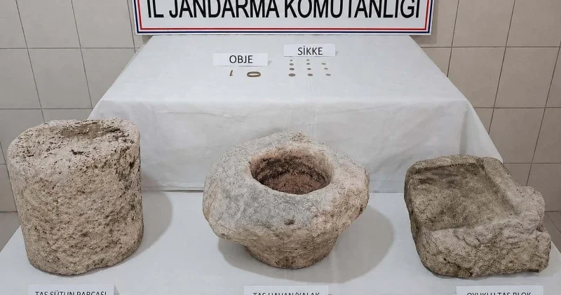 Aydın’da kültür varlığı operasyonu: Roma Dönemi’ne ait 16 parça tarihi eser yakalandı Gündem Haberleri