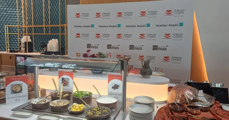 Türk mutfağı İstanbul Havalimanı nda tanıtılıyor