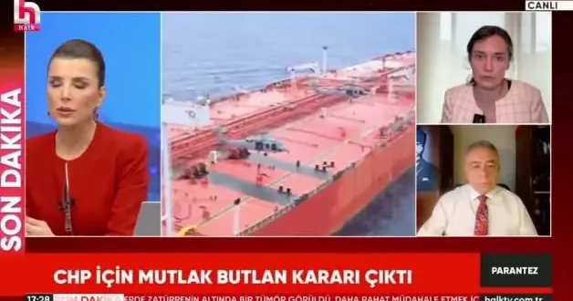 Mutlak butlan kararı sonrası Halk TV de gergin anlar: Spikerin yüzü düştü!
