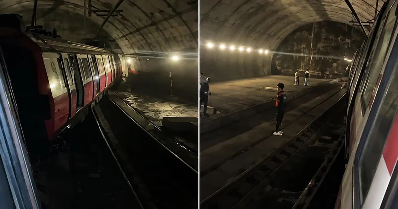 Kadıköy SAbiha Gökçen metro hattındaki kazanın yeni görüntüleri ortaya çıktı