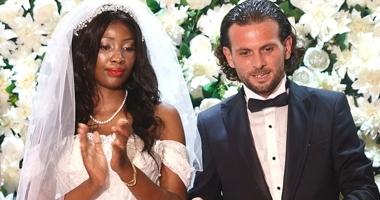 Binlerce kilometrelik aşk nikah masasında taçlandı