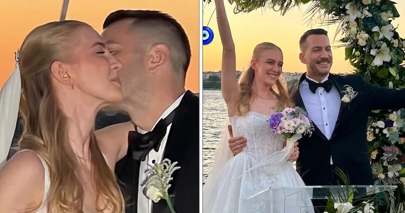 Survivor şampiyonu Ogeday Girişken evlendi: Renkli düğünden ilk kareler Sözcü Gazetesi