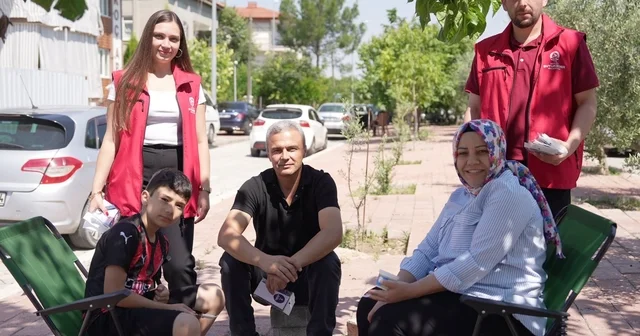 Denizli Büyükşehir sınavdaki gençleri de babaları da unutmadı Denizli Haberleri Habertürk Yerel Haberler
