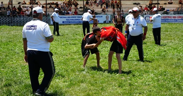 Aşırtmalı Aba Güreşi Türkiye Şampiyonası Şahinbey er meydanında başladı Gaziantep Haberleri Habertürk Yerel Haberler