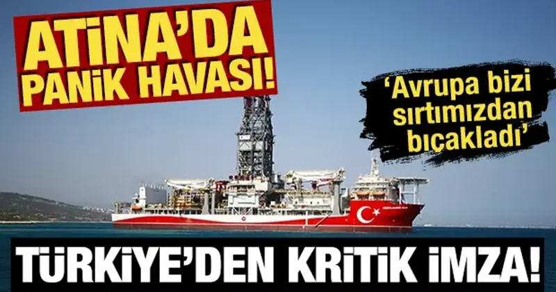 Atina da panik havası! Türkiye den kritik imza: Avrupa bizi sırtımızdan bıçakladı