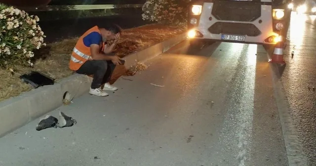 Kızını YKS ye götürmek için yola çıktı, feci kazada hayatını kaybetti Tur aracının çarpmasıyla yola savruldu, otomobil üzerinden geçti Antalya Haberleri Habertürk Yerel Haberler