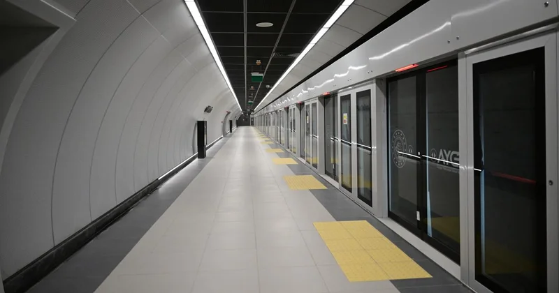 Halkalı Arnavutköy Metro Hattı 10 binden fazla yolcuya hizmet verdi