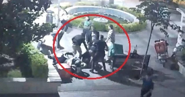 Bursa da iş verenler ile motokuryelerin kavgası kamerada: 10 gözaltı Bursa Haberleri Habertürk Yerel Haberler