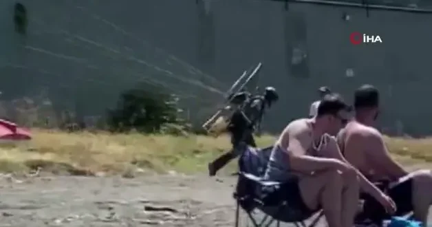Plajda kontrolden çıkan motorlu paraşüt kalabalığa daldı: 3 yaralı