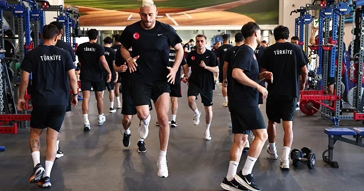 A Milli Takım, rejenerasyon çalışması yaptı