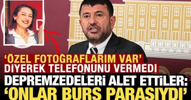 Depremzedeleri rüşvete alet ettiler: Onlar burs parasıydı