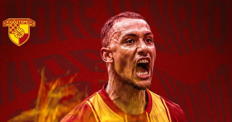 Göztepe nin yeni transferi Andre Henrique: Yeni yolculuğa başlamayı dört gözle bekliyorum