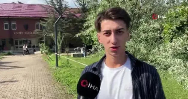 Bolu’da YKS ye giren öğrencinin milli takım mağlubiyeti sonrası tepkisi viral oldu