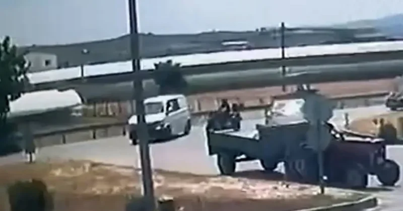 Hatalı dönüş motosiklet sürücüsünü canından ediyordu