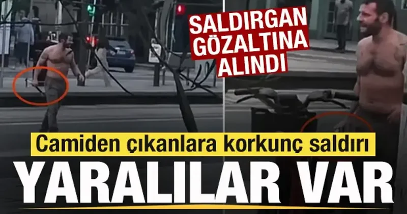 Müslüman karşıtı nefret saldırısı! Yararlılar var! Saldırgan gözaltına alındı