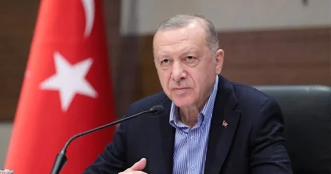 Cumhurbaşkanı Erdoğan, Letonya Cumhurbaşkanı Rinkevics ile görüştü