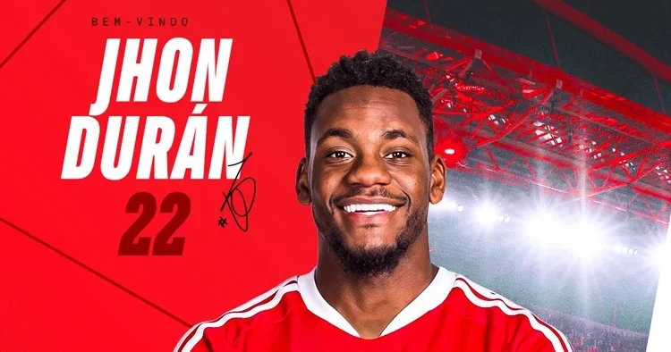 Jhon Duran resmen Benfica da!