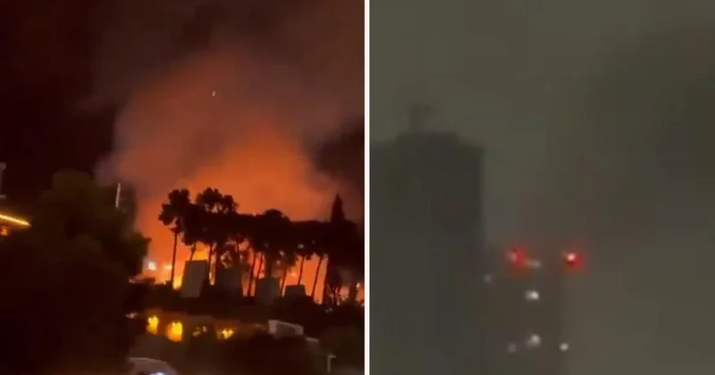 Orta Doğu yangın yeri! İran, Bahreyn ve Erbil i vurdu
