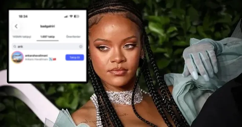 Dünya yıldızı Rihanna nın gözü Ankara da: Sosyal medya bunu konuşuyor Sözcü Gazetesi