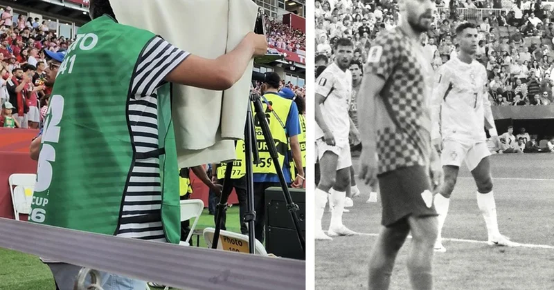 Mısırlı foto muhabiri, 2026 FIFA Dünya Kupası nı 96 yıllık körüklü kamerayla fotoğrafladı