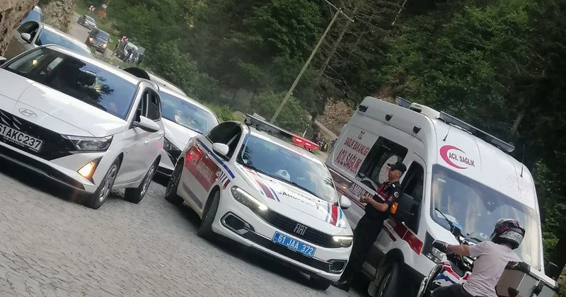 Uzungöl de Suudi turist dereye düştü, kardeşi kurtardı ama hayatını kaybetti
