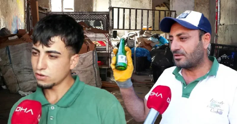 Cam şişeleri eskiden alan yoktu, şimdi 1 liradan satıyoruz!