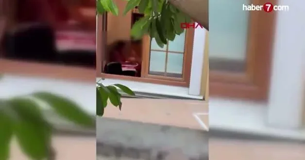 Büyükçekmece de skandal görüntü! 10 yaşındaki çocuğa şiddet kamerada