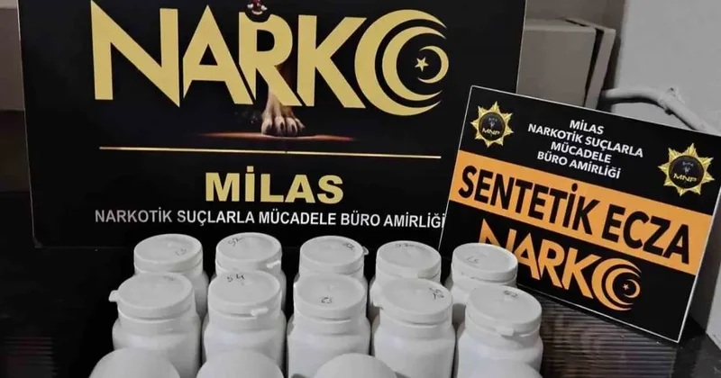 Milas’ta uyuşturucu operasyonu