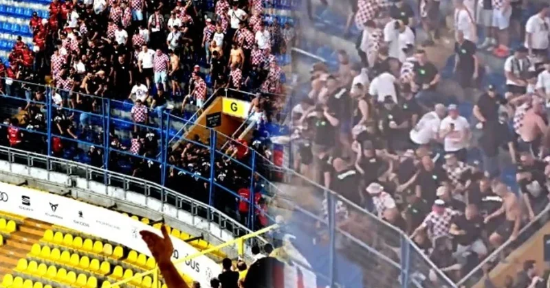 Polonyalı taraftarlar Kadıköy de polise saldırdı Sözcü Gazetesi