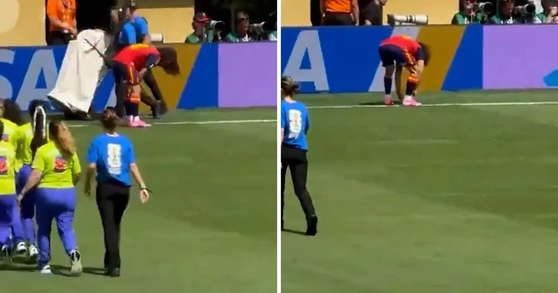 İspanya nın Dünya Kupası zaferinin sırrı bu mu? Marc Cucurella nın sahaya gizlice gömdüğü para ortaya çıktı