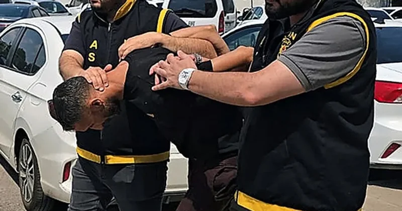 Çarşaflı erkek hırsız tutuklandı